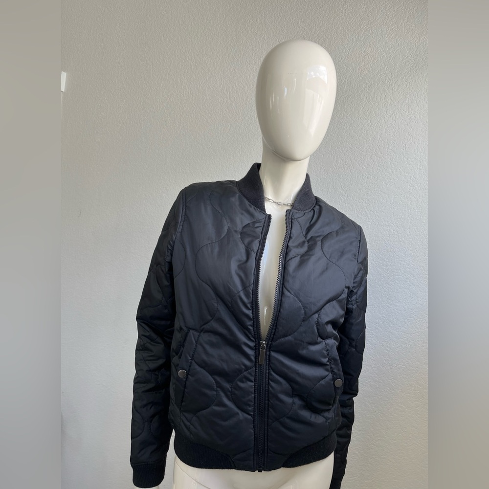 Black Quilted Women's Jacket